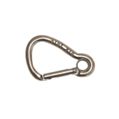 Kong AISI 316 Asymmetric Kong Carabiner With Eye 12X120 mm