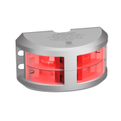 Lopolight 200-016G2ST 20M - Navigation Light 2NM 180° Red, Double, Silver Anodized