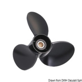 Polastorm Propeller Ø8 1/2 x 7 1/2 (7 teeth) for 6G1-45943-00-00 Yamaha 9.9 HP & Selva 8 RAY/9.9 PIKE & Parsun F 6/8/9.8 HP - Osculati 52.431.02