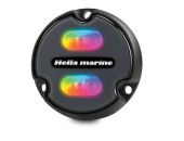 Hella Underwater Light Apelo A1, 15W, RGB Multi Color, 1800 Lumen, 2.5m Cable, IP68/69, White Lens