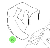 Steyr 2179939-0 - Turbocharger Heat Protection for MO306H181 Engines