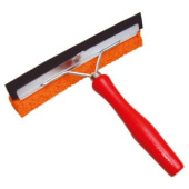 Window Squeegee + Rubber with Short Handle