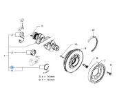 Vetus VD20773 - Thrust Washer, Standard 2.00 mm DT(A)66