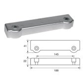 Bukh PRO L8140129 - Zinc AND ALU Anode F/VOLVO PENTA EngineS