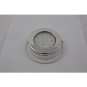 Hella Marine 2JA 980 820-011 - EuroLED 115 Down Lights With White Spacer, White LED, Stainless Steel Rim