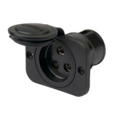 Marinco 12VBRS3 - 70A 3-Wire Trolling Motor Receptacle