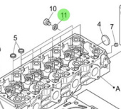 Nanni Diesel 970432132 - Ring Gasket for HE and N4 Series Engines