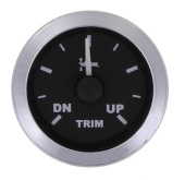 Veethree 781032SDFE - Matrix Trim Meter, 2", Black With SS Bezel