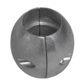 Super Marine Zinc Shaft Rounded Anode Ø1-3/4'' (Bulk + Screws)