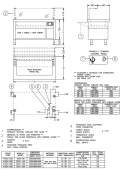 Baratta SSCV-G Marine Bain Marie Counter With Open Cabinet