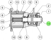 Jabsco 50217-0200 - Spare Shaft 080