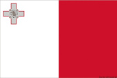 Osculati 35.439.02 - Flag Malta 30 x 45 cm