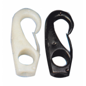 Nuova Rade Nylon Snap Hook Black 10 mm