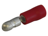 Talamex Connector Round Male Red 4mm (36 pcs)