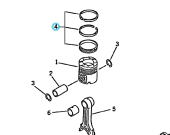 Northern Lights 6251-31-2030 - Piston Ring Set 