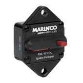 BEP 185100P-01-1 – HD Thermal Circuit Breaker 100A, Switchable Reset, Panel Mount (Flush), 30V DC, IP67