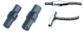 Allpa Plastic Universal Hook With Clip, Ø8mm