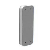 Plastimo Grey Flat Type Fender 96X31X8H cm