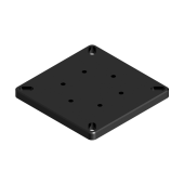 Lopolight 400-402 - AQS 55 / DHR60 Square Baseplate Black