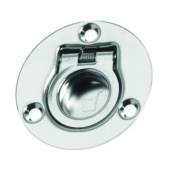 Plastimo 13859 - Flush ring pulls Polished brass 61 x 47 mm