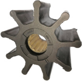 Jabsco 836-0003B - Impeller B95xH63.5 Shaft 25.4 Spline 9-Blade
