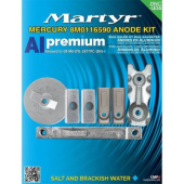 Martyr Aluminium Anode Kit For Mercury Verado L6 - 350HP