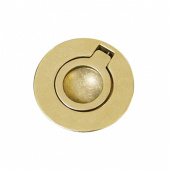 Foresti & Suardi 241B.L - Spring Loaded Lifting Ring Brass Ø53