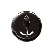 Veratron ViewLine - 52mm Black Rudder Angle Indicator - 12-24V DLRB