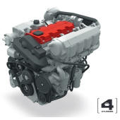 Steyr Motors SE144E38 KM BRAVO II - 160HP 4 Cyl Marine Engine Kit Mercruiser Bravo II (SET)