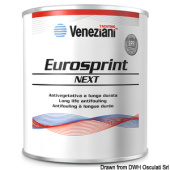 Osculati 65.002.10 - Eurosprint Antifouling Red 0.75 l