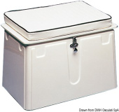 Osculati 48.296.02 - Tank Cover White VTR 90x40x37h cm