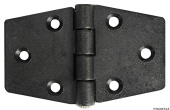 Osculati 38.823.20 - Reinforced Nylon Hinge, Black 98x65 mm