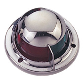 Allpa Navigation Light, 2-Colors, 12v/3w, 2x 112,5°, Stainless Steel Housing With Red/Green Lens