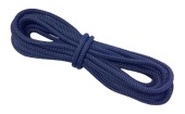 Allpa 16-Plait Mooring Ropes Handmade T16 + Splice 14mm, Blue, L=12m