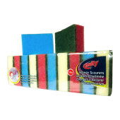 Multy Sponge Scourers 10-Pack 9x6x3 cm (24 pcs)