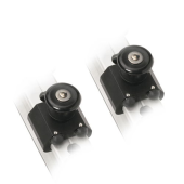 Barton 26900 – Adjustable Plunger Stops (Pair) for 24mm I Track, Aluminium & Stainless Steel, Up to 10.7m Boats