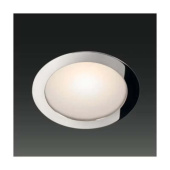 BCM Downlight Malibu75 Sat. Stainless Steel 2W 10-30V 3000K IP66