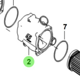 Bukh 00101-5S102 - Intercooler Housing for S270J Engines