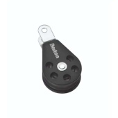 Barton N01090 - Size 1 30mm Plain Bearing Pulley Block Single Double Tang