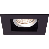 Prebit 33763113 - LED Recessed Light EBQ70-24 (Slave) Silver, 6.2 W, 3,000K, 635 lm, 38°, Swivelling, DC 21-30V