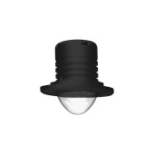 Lopolight 400-083-06-B - 6W Spreader Light, Dimmable, 6° Reflector, Black
