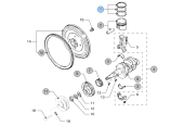 Vetus STM1415 - Ring set 0.50 OS M2.04