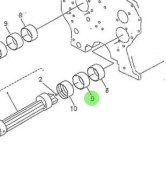 Nanni Diesel 970311118 - Camshaft Metal for 4.330TDI and 4.340TDI Engines