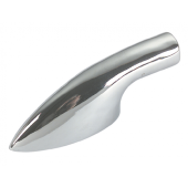 Foresti & Suardi Chromed Brass Handrail Terminal for Ø20–22 mm Tube