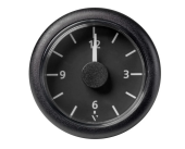 VDO A2C59513445 - ViewLine Quartz Clock 12V Black 52mm