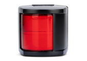 Hella Series 2984 Portside Light, 12v/25w, 112,5°, BSH-2NM, Black Housing With Red Lens