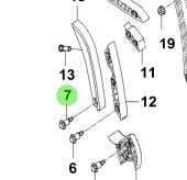 Bukh 24337-3A000 - Chain Tensioner Bolt for S270J Engines
