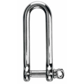 Plastimo Long D-Shaped 316 Stainless Steel Shackles