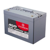 Plastimo 69130 - AB Power AGM Dual Purpose Battery 90 Ah