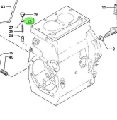 Bukh 030D1301 - Complete Oil Relief Valve for DV29RME and DV32 Engines
